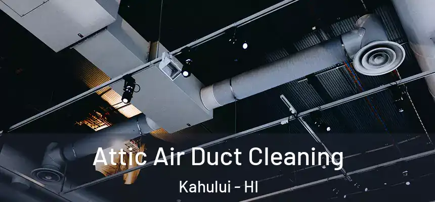Attic Air Duct Cleaning Kahului - HI