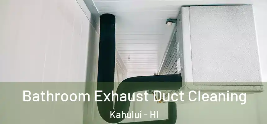 Bathroom Exhaust Duct Cleaning Kahului - HI