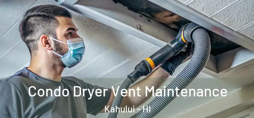  Condo Dryer Vent Maintenance Kahului - HI