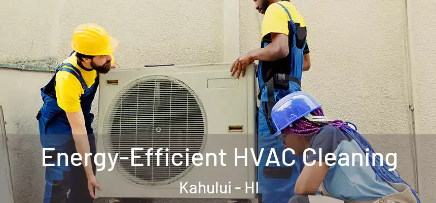 Energy-Efficient HVAC Cleaning Kahului - HI