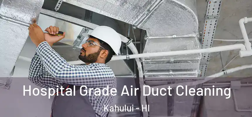 Hospital Grade Air Duct Cleaning Kahului - HI